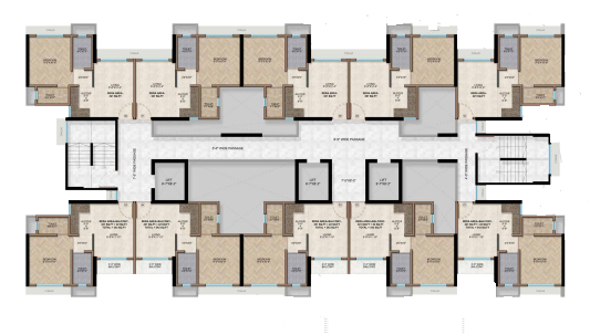 Green Square Ghodbunder Road Thane Typical Plan